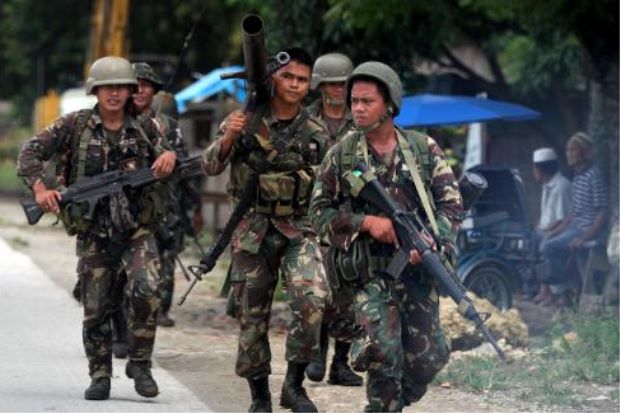 Philippine troops kill 40 Abu Sayyaf terrorists