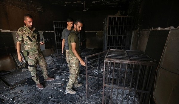 Iraqi Forces Discover ISIL's Cage Prisons in Fallujah