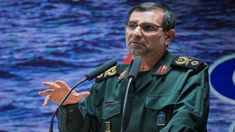 خلیج فارس سے گذرنے والے امریکی بحری جنگی جہازوں پر سپاہ پاسداران کی گہری نظر