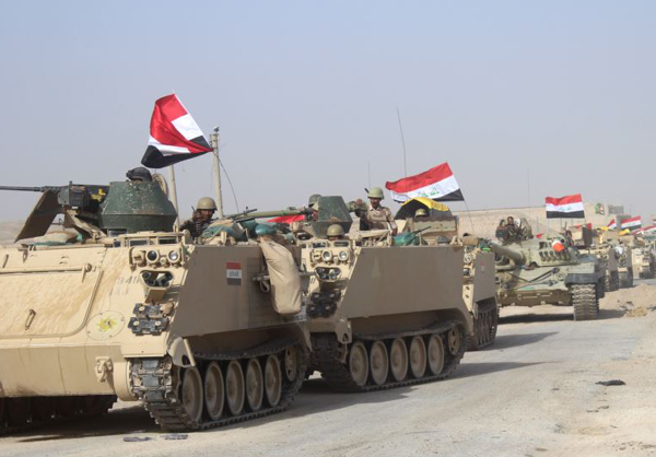 القوات العراقية تبعد عن مركز الموصل "60" كم 