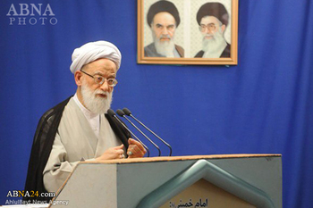 خطیب نمازجمعہ تہران: آل سعود نے دنیا بھر کے خونخوار وہابی دہشت گردوں کوعراق اور شام روانہ کیا