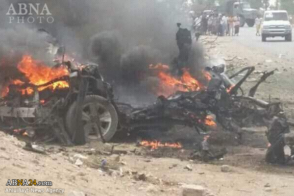 نجاة محافظ عدن من الاغتيال بسيارة مفخخة + (صور)