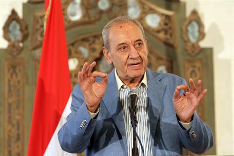 Lebanon's Nabih Berry urges Arab states to modify behavior with Iran
