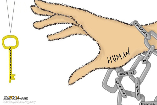 Caricatura/ A violação de direitos humanos no Ocidente, da ilusão à realidade
