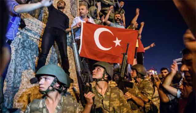 فوجی بغاوت اردوغان کا ڈرامہ