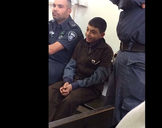Israeli court sentences Palestinian boy to 6 1/2 years in prison