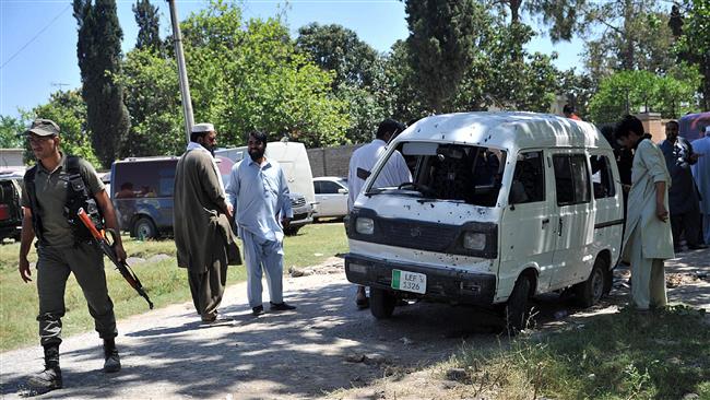 Bomb blast kills six in north-west Pakistan