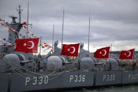 Түркијәнин 14 иткин һәрби ҝәмисиндән хәбәр вар
