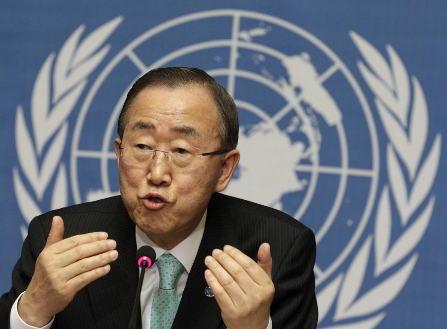 UN Ban Ki-moon deplores dissolution of main Shia opposition party 'Al-Wefaq' in Bahrain
