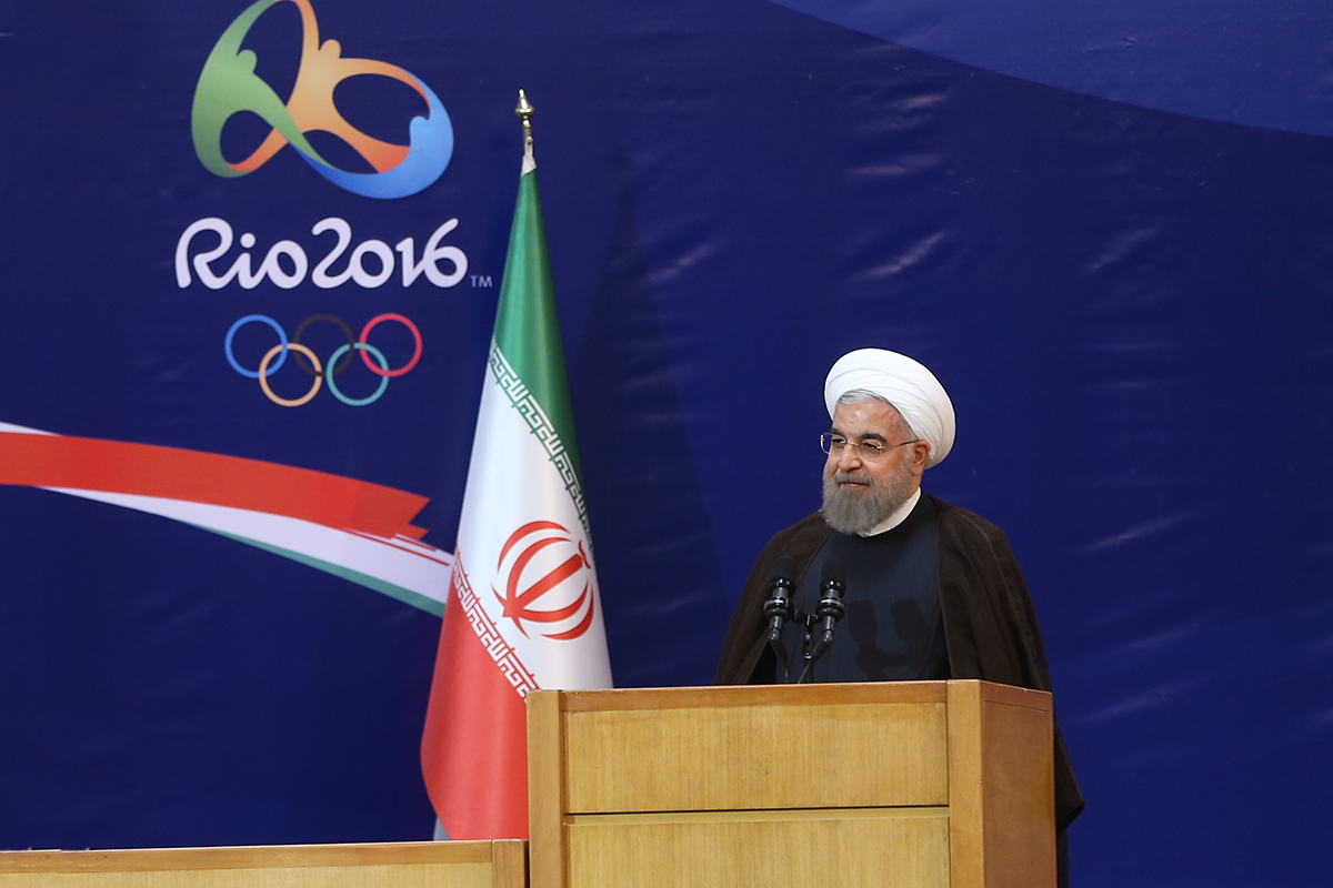 Iranian athletes’ message in Olympics, Paralympics “peace, friendship, coexistence": Rouhani