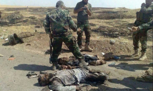 مقتل وجرح عشرات الدواعش بصد هجوم لهم جنوب الموصل