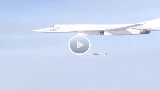 Rus Kuğuları IŞİD’e Böyle Bomba Yağdırdı / Video