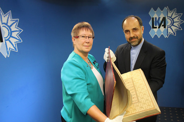 Iran’s National Library receives 2 rare Quran manuscripts