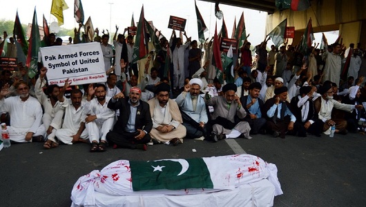 Şiiler’e Yönelik Katliamlar İçin Pakistan Genelinde  Gösteri Düzenledi
