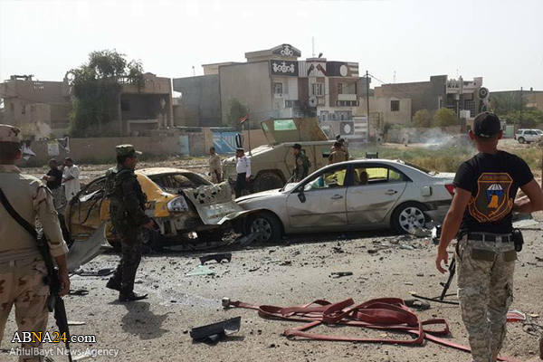 Powerful explosion hit Shiite district of Diyala, eastern Iraq; 18 martyred