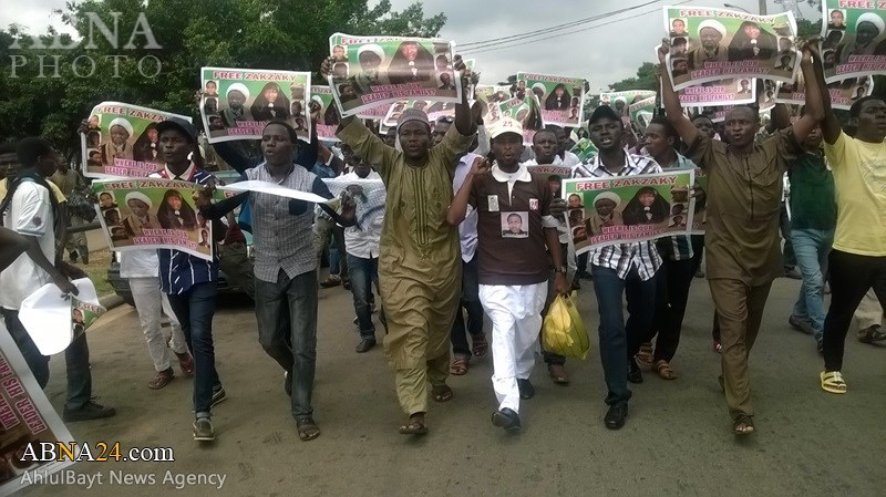 “Continúan las Protestas a Favor de la Libertad Inmediata Para el Sheij Zakzaky en la Capital Nigeriana”