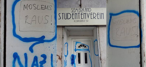 Ein islamisches Zentrum in Wien wurde angegriffen