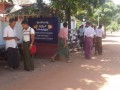 သမၼတႏွင့္ ေဒၚေအာင္ဆန္းစုၾကည္ကိုု ဆဲဆုိသည့္ ဗီြဒီယုိဖုိင္ ေလာ္စပီကာႏွင့္ ဖြင့္သူ ႀကံ့ခိုုင္ေရးပါတီ၀င္ကုုိ အမႈ ဖြင့္