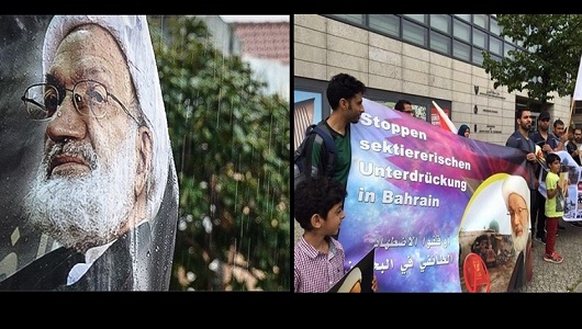Avrupa’da Şeyh İsa Kasım’a Destek Mitingi