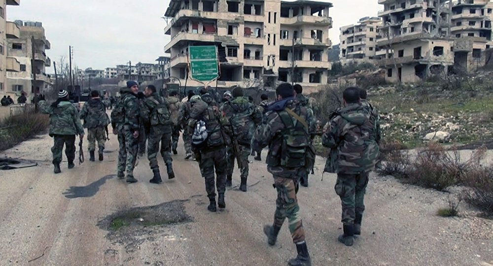 Assad's Message Worked, Gunmen Turned Themselves to Syrian Troop