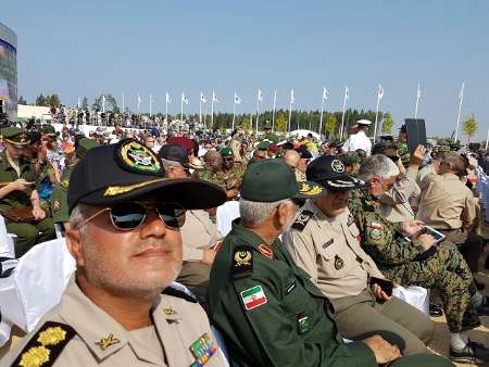 ماسکو عالمی عسکری مقابلوں میں ایرانی فورسز کی شاندار پریڈ