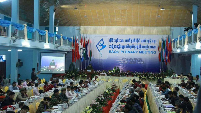 ႏိုင္ငံေရးေဆြးေႏြးပြဲတြင္ သံုးပြင့္ဆိုင္ ကိုယ္စားျပဳစနစ္ ကိုင္ဆြဲရန္ တိုင္းရင္းသားလက္နက္ကိုင္အဖြဲ႔မ်ား ဘံုသေဘာတူ