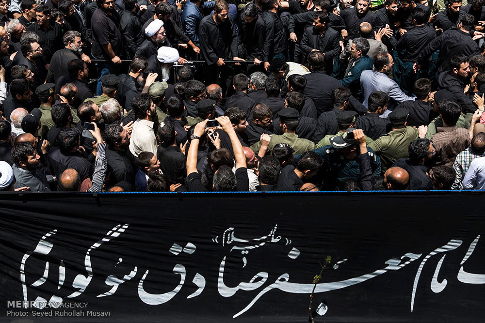 تصویری رپورٹ: قم المقدس میں صادق آل محمد (ع) کی شہادت کی مناسبت سے عزاداری