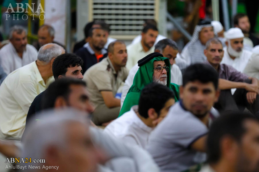 تقرير مصور / مراسم العزاء بمناسبة استشهاد الامام الصادق (ع) في حرم الامامين العسكريين