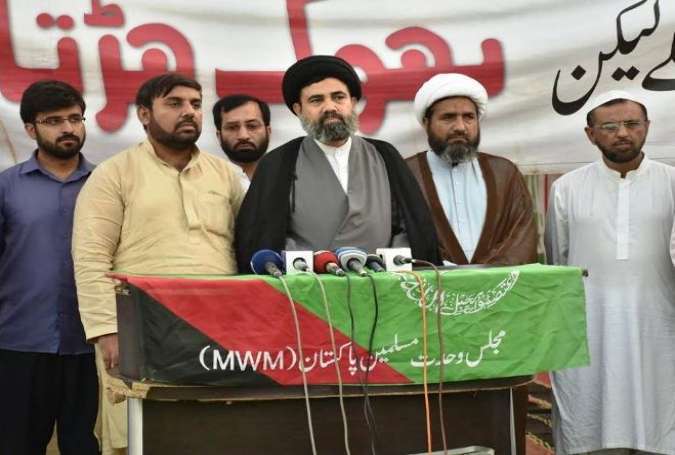 علامہ ناصر عباس اسپتال میں بھی بھوک ہڑتال جاری رکھے ہوئے ہیں