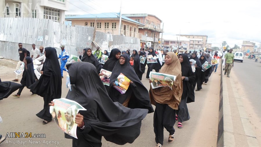 Photos: 'Free Sheikh Zakzaky' peaceful protest staged in Kaduna, Nigeria
