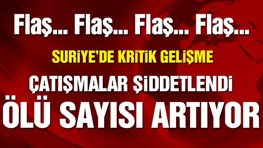 Halep’te şiddetli çatışmalar sürüyor