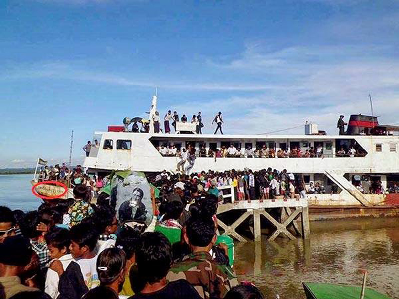 ၂၉ လၾကာ ရပ္နားထားသည့္ ရခုိင္ေတာင္ပုိင္း ကမ္း႐ုိးတန္း ေရေၾကာင္းလုိင္း ျပန္လည္ဖြင့္ေပးရန္ စီစဥ္ေန