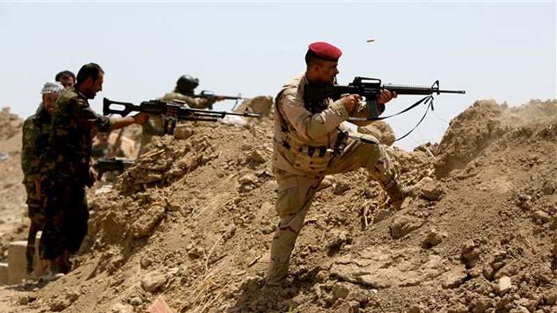 عراقی فوج کا دہشتگردوں کے خلاف آپریشن  