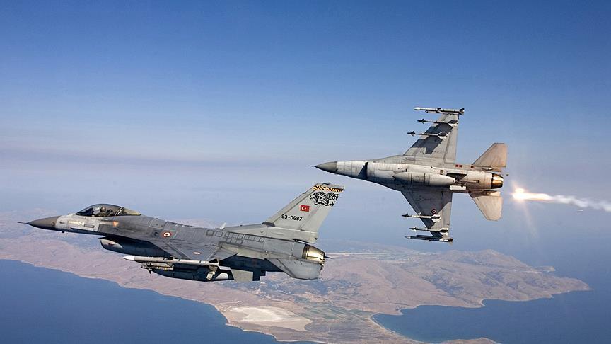  Turkish amed forces launch airstrikes against PKK, kill 13 fighters
