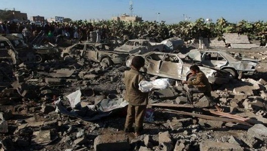 Suudi koalisyonundan Yemen'e 30 hava saldırısı