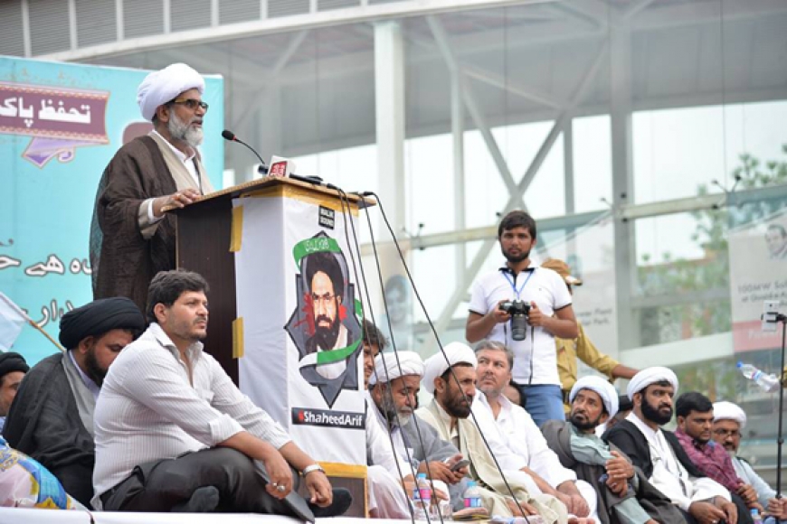 علامہ ناصر عباس جعفری:مجتہدین عظام کے حکم پر بھوک ہڑتال ختم کرتا ہوں،احتجاجی کیمپ جاری رہے گا