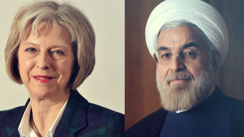 ایرانی صدر اور برطانوی وزیراعظم کی ٹیلی فونیک گفتگو