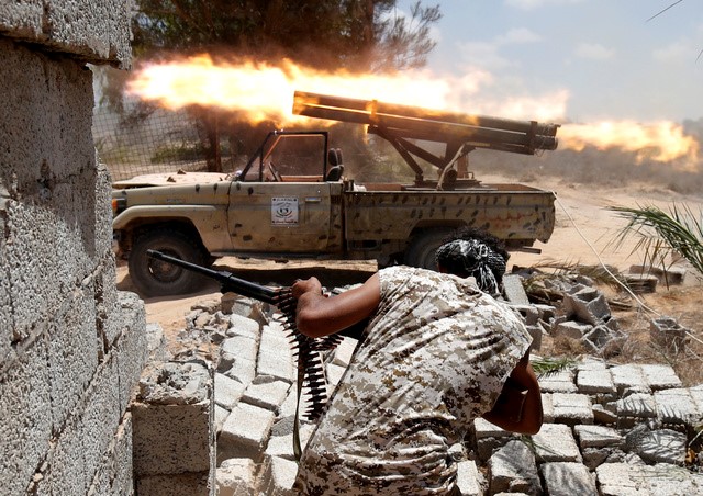 Libyan forces capture Sirte university from ISIS