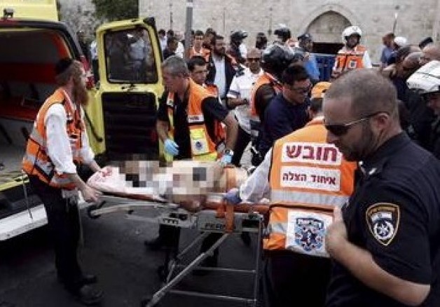 اصابة مستوطن بعملية طعن في القدس المحتلة