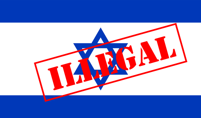 Israel ist illegal 