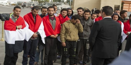 عودة العمال المصريين المختطفين في ليبيا