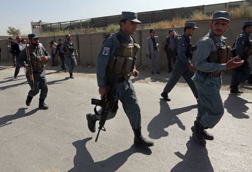 At least 11 Afghan police killed in Taliban attacks