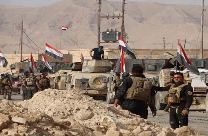 القوات الامنية تسيطر على غالبية المواقع النفطية وتبعد 500 متر عن مركز ناحية القيارة