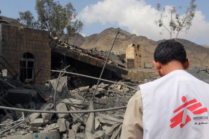 45 Muertos en Bombardeo Saudí Contra Hospital de “Médicos Sin Fronteras” en Yemen