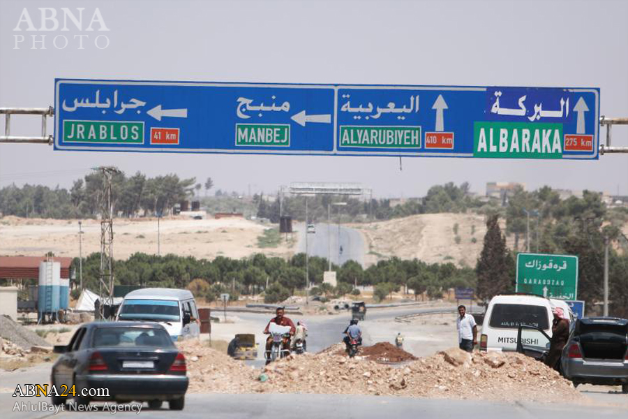تصويري رپورٹ:  شہر منبج داعش کے خروج کے بعد