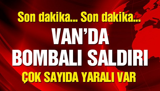 Van’da polis karakoluna saldırı!
