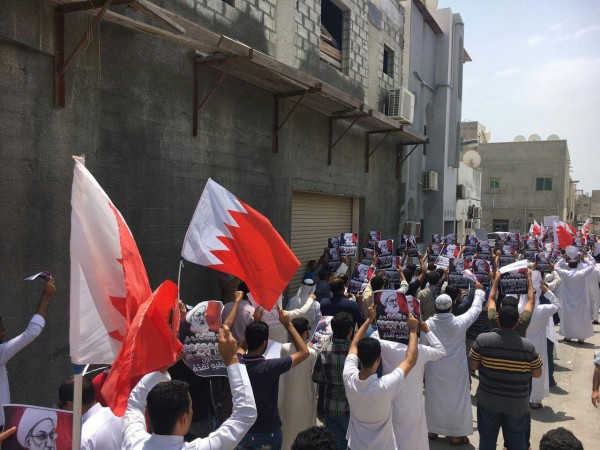 وقفة احتجاجية في الدراز بالبحرين بعد منع إقامة صلاة الجمعة