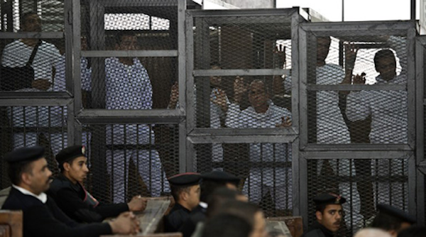 Egypt sentences 418 Muslim Brotherhood supporters to jail