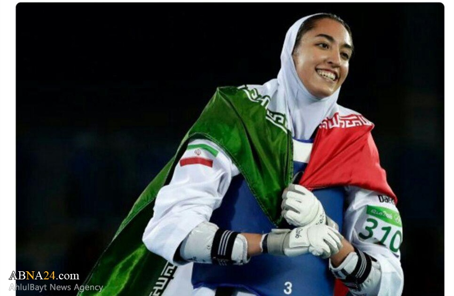 ریو اولمپک میں ایران کی خاتون ایتھلیٹ نے پہلا تمغہ جیت لیا