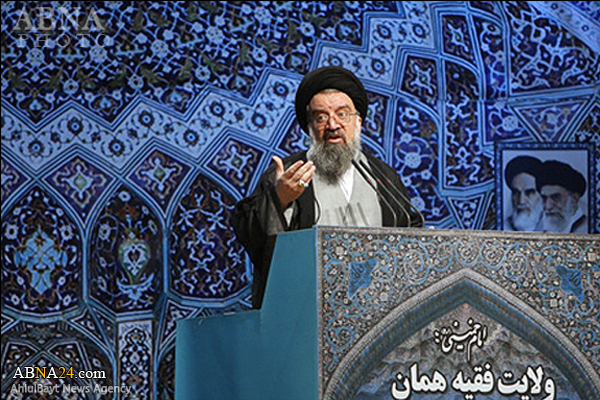 Tehran Friday prayers leader blasts hegemonic powers for trying to revive MKO